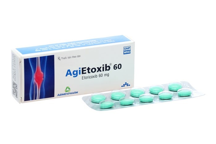 Thuốc Etoricoxib có tác dụng giảm đau và kháng viêm trong thời gian ngắn